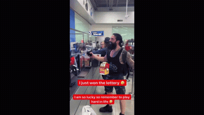Bearded Man With Arm Tattoo Smiling GIF
