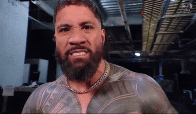 Bearded Man With Chain And Tattoo GIF