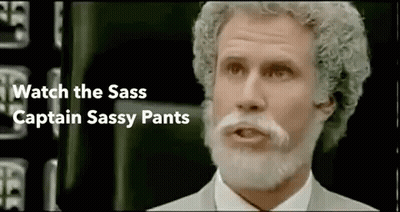 Bearded Man With Curly Hair Talking GIF