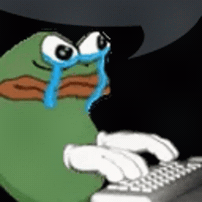 Bearded Man With Face Paint And Red Headband GIF