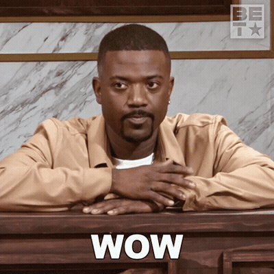 Bearded Man With Folded Hands Saying Wow GIF