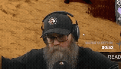 Bearded Man With Glasses And Hat Playing Video Game GIF