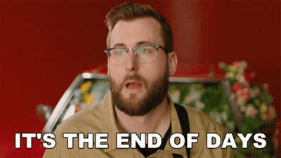 Bearded Man With Glasses Says Not Your Fault GIF