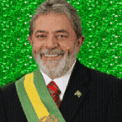 Bearded Man With Green And Yellow Sash GIF