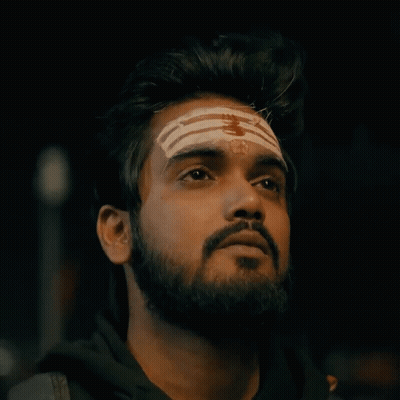 Bearded Man With Head Bandage GIF