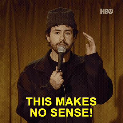 Bearded Man With Headphones And Hat Says It Just Makes Perfect Sense GIF
