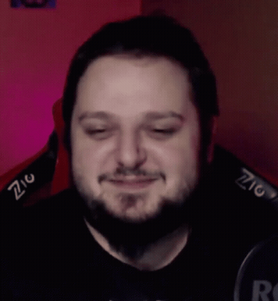 Bearded Man With Headphones Making Funny Face GIF