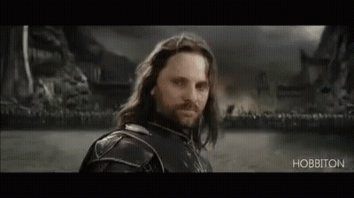 Bearded Man With Long Hair Says It's Coming Home GIF