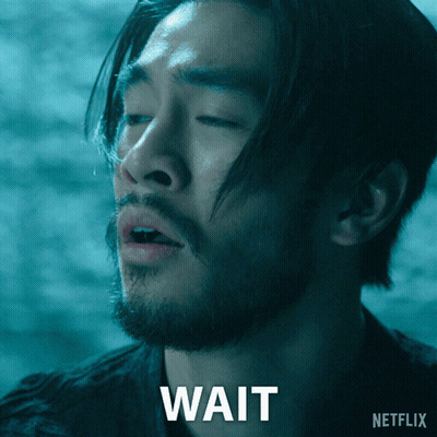 Bearded Man With Netflix Logo Behind Him GIF