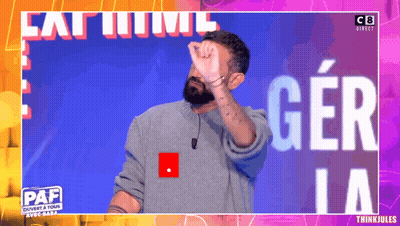 Bearded Man With Paf Sign GIF