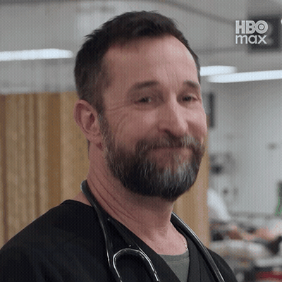 Bearded Man With Stethoscope Smiling GIF