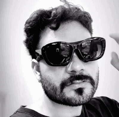 Bearded Man With Sunglasses And C GIF