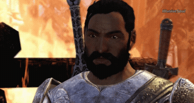 Bearded Man With Sword Massive Soul GIF