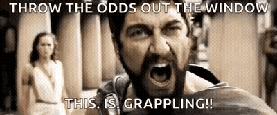 Bearded Man Yelling At Woman In White Dress GIF