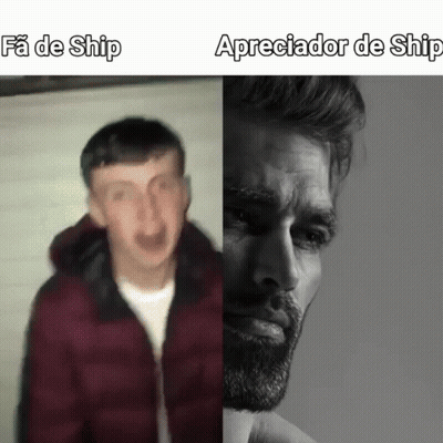 Bearded Men Side By Side GIF