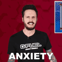Bearded Tattooed Guy Anxiety GIF