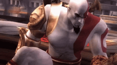 Bearded Video Game Character And Man GIF
