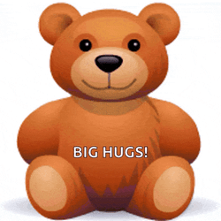 Bearhug Teddy GIF
