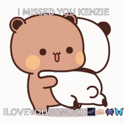 Bears Hugging I Missed You Kenzie I Love You So Much GIF