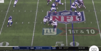 Bears Vs Giants Football Game GIF