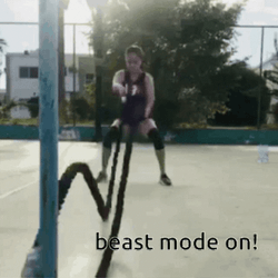 Beast Mode On Exercise GIF