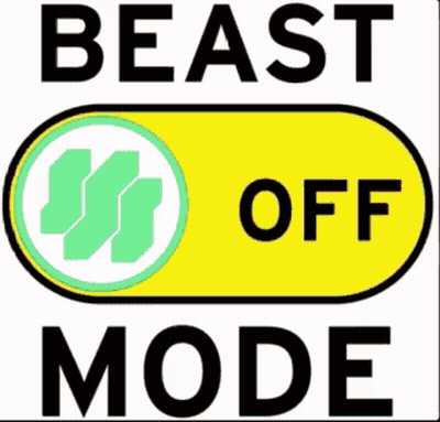 Beast Mode Sign GIF