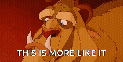 Beast Saying This Is More Like It GIF