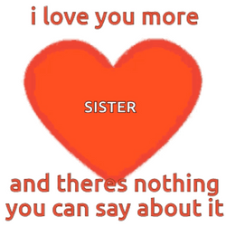 Beating Heart For Sis GIF