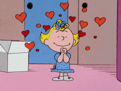 Beating Heart In Love Sally Brown Cartoon GIF