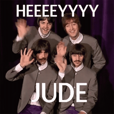 Beatles Heeeeyyy Jude GIF