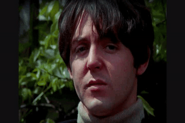 Beatles Paul George John Ringo Close Up GIF