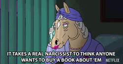 Beatrice Horseman Narcissist Meme GIF