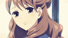 Beautiful Anime Girl Wink GIF