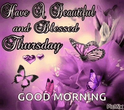 Beautiful Blessed Thursday Good Morning GIF