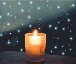 Beautiful Candle Colors Sparkling GIF