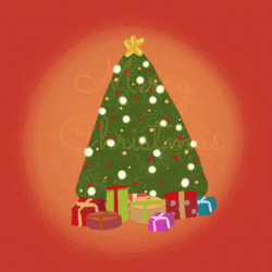 Beautiful Christmas Tree Merry Christmas Friend GIF