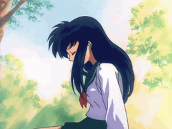 Beautiful Close Up Kagome GIF