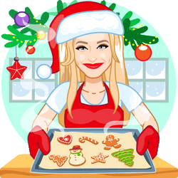 Beautiful Cookies Merry Christmas GIF