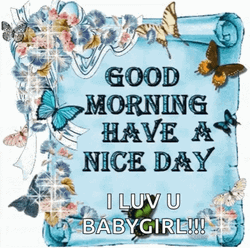 Beautiful Cute Good Morning Baby Girl GIF