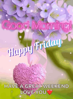 Beautiful Cute Good Morning Happy Friday GIF