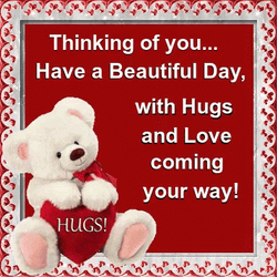 Beautiful Day Good Morning Hugs  GIF