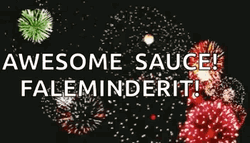 Beautiful Fireworks Awesome Sauce GIF