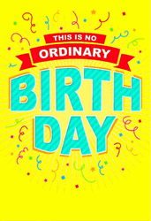 Beautiful Flickering Art Happy Birthday GIF