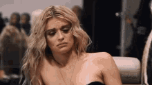 Beautiful Girl Looking Around GIF