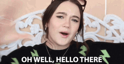 Beautiful Girl Well Hello There GIF