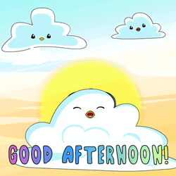 Beautiful Good Afternoon Pudgy Penguin GIF