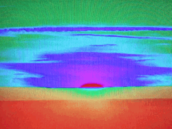 Beautiful Good Morning Wednesday Neon Waves GIF
