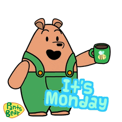 Beautiful Happy Monday Have A Coffee GIF