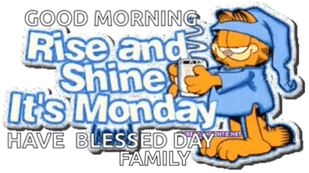 Beautiful Happy Monday Rise And Shine GIF