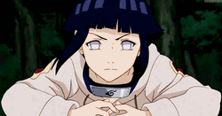 Beautiful Hinata Byakugani GIF